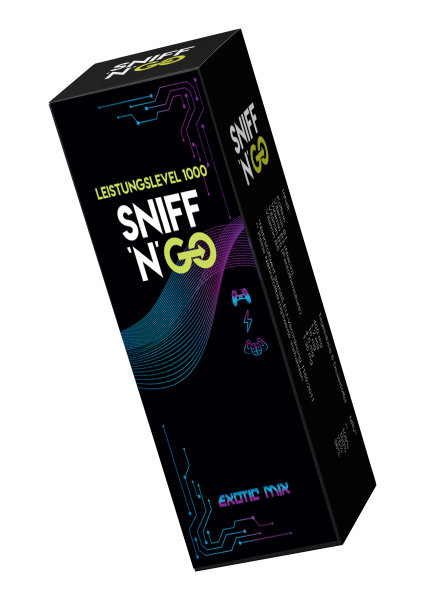 Sniff-N-Go | Exotik Mix 10 Gramm, Energy, Geschmacks-Boosts zum Schnuppern